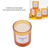 Scented Candle Large Smokeless Natural Soy Wax Warm Rich Fragrance