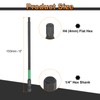 sourcing map H4 Flat Hex Head Screwdriver Bit 4mm Metric