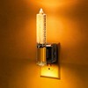 L LOHAS LED Night Light, Amber Candle Night Lights Plug