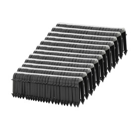 ECUTEE Underfloor Heating Pipe Clips 300 Clips 60mm Barbed Hook for Secure Pipe Fixing, Works with Clip Gun for Fitting Underfloor Heating Pipes up to 20mm in Diameter