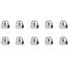 10 Pcs Acorn Cap Nuts, M12 Stainless Steel Hex Dome