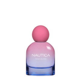 Nautica for Her Rose Island Eau De Parfum, 1.6 Fl Oz (Pack of 1), Notes of Lemon, Rose, and Musk, Women's Fragrance, Long Lasting, Mood-Boosting Fragrance, Vegan Formula