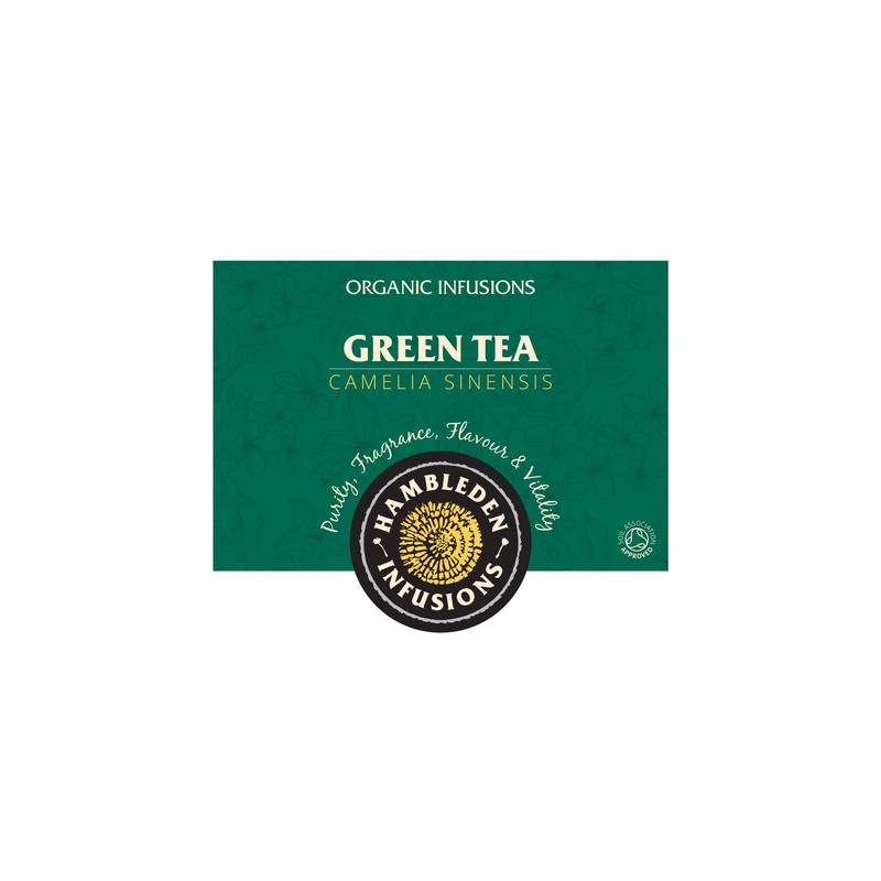 Hamblden Herbs Organic Green Tea Loose Leaf Infusion 65g (6