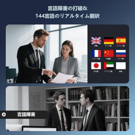 AI Earbuds Real-Time, 144 Languages Earbuds OWS 3-in-1 Translation Headphones, Over Ear Translator, Digital LED Display, Sound Leakage Suppression, EDR Technology, Hi-Fi Sound Quality, Waterproof, 60 Hours Continuous Playback, Bluetooth 5.4 Connection, T