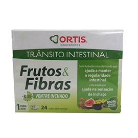 Ortis Fruits And Fibers Intestinal Transit Swollen Belly 24 Cubes