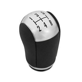 2005-2010 Genuine Ford Mustang OEM 5 Speed Manual Shift Shifter Knob - Silver & Black