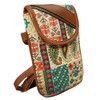 EliteKoopers Bohemian Crossbody Printed Mobile Sling Bag Fabric Pouch For