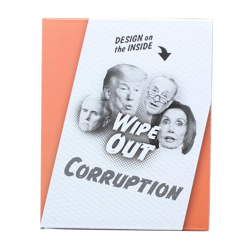 Play Visions Tissue Time Wipe Out Corruption Novelty Toilet Paper