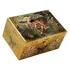 Musicboxworld Spieluhrenwelt Kinder-Schmuckdose Ballerina Spielt die Melodie Schwanensee 28029