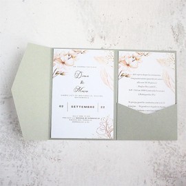 Cinerous Invitation Pockets 5x7 With Envelop Simple Wedding Card Cover Birthday Graduation Business Invitations Envelopes 20 sets (cinerous)