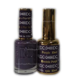 DAISY DND DC GEL - DUO SET (GEL + MATCHING LACQUER) - 48 ELECTRIC PURPLE