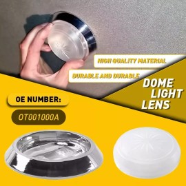 LIANGREN Round Dome Light Base &Lens Fit 70-81 GM Monte Carlo SS Regal Cutlass Grand Prix