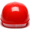 Pyramex Ridgeline 4 Point Glide Lock Suspension Bump Cap, Red