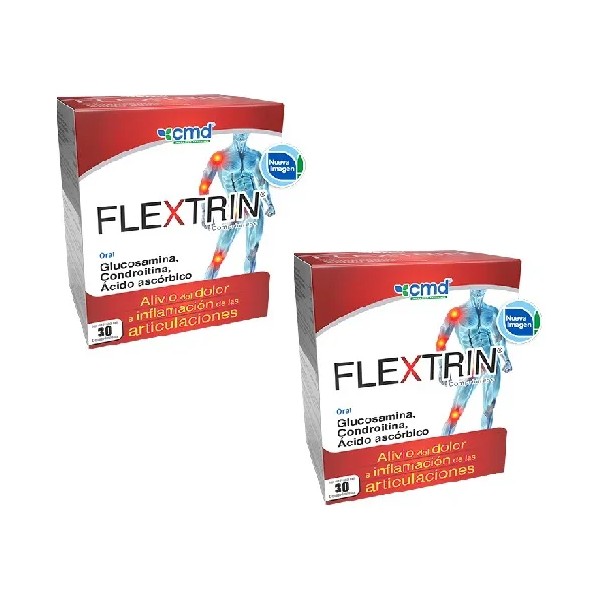 Suplemento En Comprimidos Cmd Fextrin Flextrin Glucosamina Condroitina Ácido Ascórbico