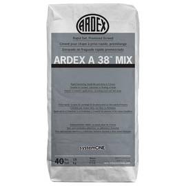 ARDEX A 38 Mix Rapid Set Screed- High Strength Premixed Cement - 40 lbs (18 kg) Bag, 38469