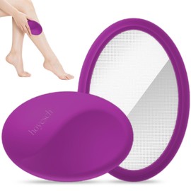 Borrador de pelo de vidrio para mujeres y hombres, removedor de pelo de vidrio reutilizable, herramienta de eliminación de pelo sin dolor mágica, borr
