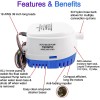 Amarine Made 12v 760gph Auto Submersible Boat Bilge Water Pump