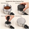 54mm Espresso Accessories Kit, 9-Piece Set with Knock Box &