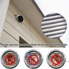 2 Cubierta de Ventilación de 4 pulgadas Pared para Extractor