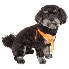 Pet Life ® 'Bonatied' Mesh Reversible and Breathable Adjustable Dog Harness W/Designer Neck Tie