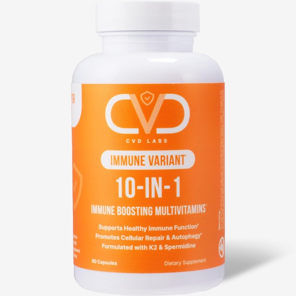CVD Labs 10-in-1 Immune Variant, Immune Booster Supplement with Vitamin