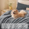 BEDELITE Fleece Twin Comforter Set -Super Soft & Warm Fluffy