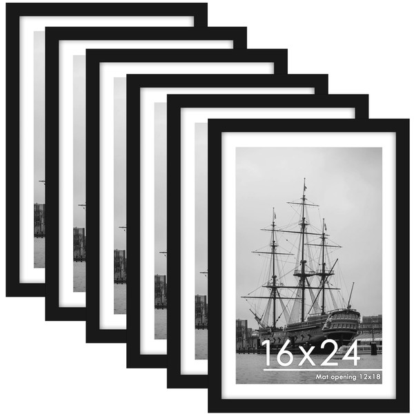 PEALSN 16x24 Picture Frame Set of 6, Display Poster 12