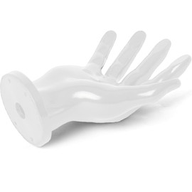 Chingcoo Hand Wall Mount for Balls, Ball Holder Wall, Ball Holder, Suitable for Football and Basketball (White)