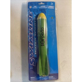 Swimline  9175 Torpedo Weighted Fun Water Throw Toy Green 12"