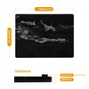 Adolif Natural Black Marble Pastry and Cutting Board, 12x16x0.7 Inch,