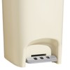 Foot Step Trash Can Large Capacity Versatile Stylish Lid Design