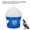 Automatic Pigeon Water Dispenser, Large Capacity Rotatable Pigeon Feeder Pigeon