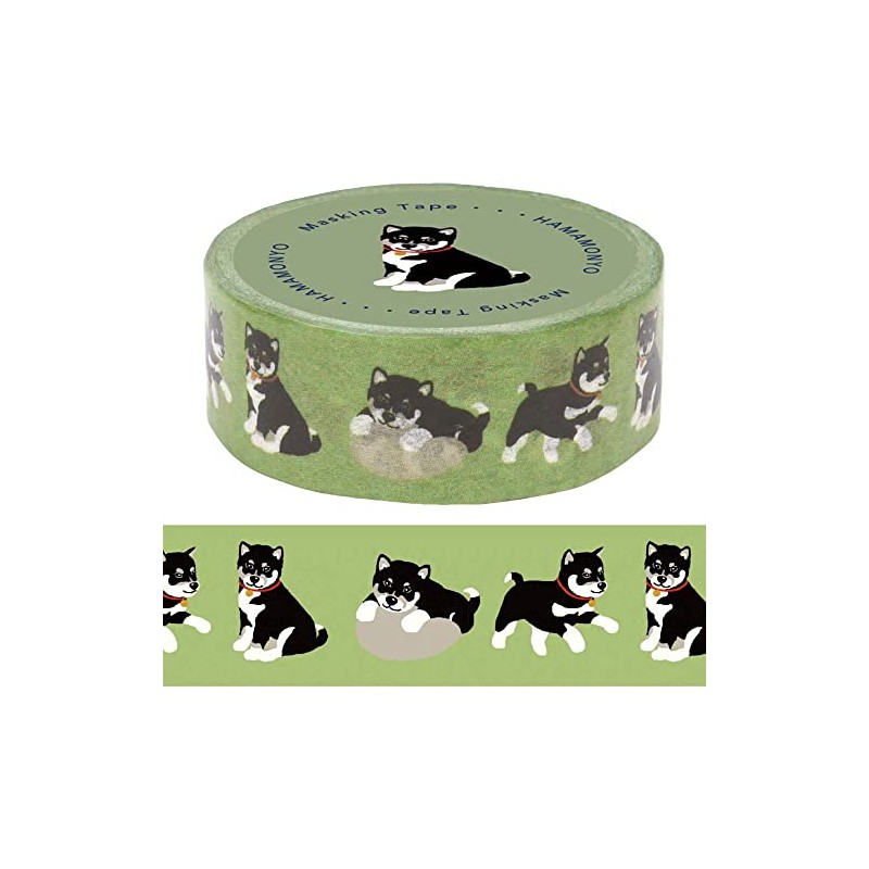 Hamamonyo Masking Tape Kuroshiba-kun