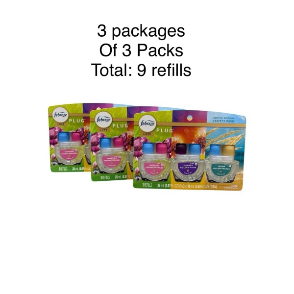 Febreze 3 X Febreze LUXE plug limited edition Plug 3