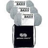 Premier Yarns Basix Light Gray 1115-02 (3-Skeins - Same Dye