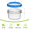 Soelomu 8 oz Freezer Storage Containers with Twist Top Lids,