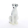 Conversation Concepts Whippet Gray & White Tiny One Figurine