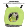 Warm Bird Hammock Round Foldable Soft Plush Winter Bird Swing