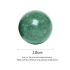 STCREE 3.8cm Exercise Handballs Soild Marble Chinese Baoding Balls Dark