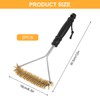 Pack of 2 Grill Brush, Grill Brush, Brass Cooking Grate,