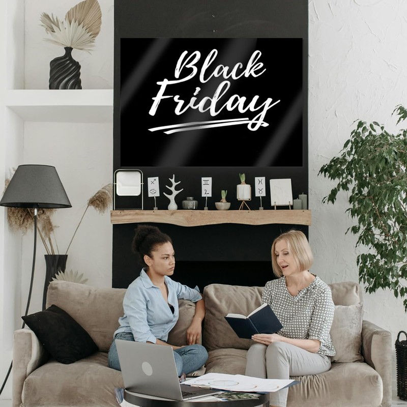 2PACK Black Acrylic Sheets 24×36×1/4‘’ Thick Plexiglass Sheets Plastic Sheet