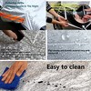 Kadooria Safe View Half Car Cover Top Waterproof/Windproof/Dustproof/Windshield Cover Snow