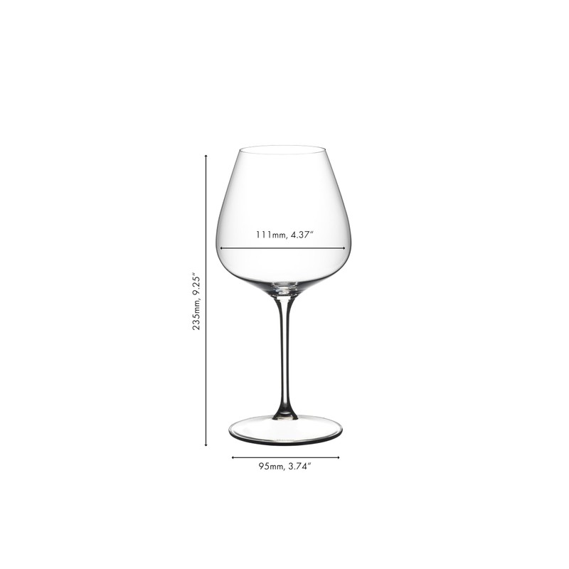 Riedel Pinot Noir/Nebbiolo/Aperitivo - Crystal Glass - 25,361oz (full) -