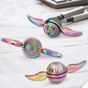 FLAFARY Fidget Spinner Hand Finger Spinning Toy Magic Orb Anxiety