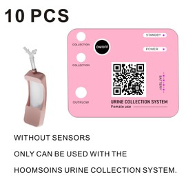 HOOMSOINS 10 PCS Female External Catheter Replacement - Incontinence Solution with Zero Side Leakage