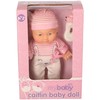 Atoz 23cm Caitlin Baby Doll with Feeder Bottle - Multicolour