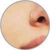 UNIMERCADO EXTRA THIN Sterling Silver Nose Rings Small Plain Nose