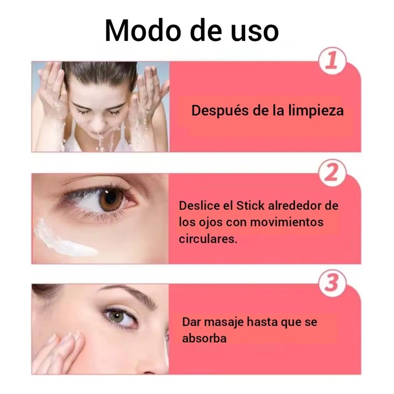 Crema En Barra Retinol Contorno De Ojos Antiedad Reafirmante