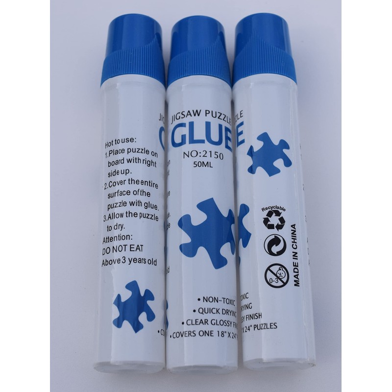 Parachute Puzzle Puzzle Glue 3 Pack (3 Pack)