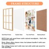 MOUDAMION 4x6 Oak Wood Picture Frames Collage Wall Decor Natural